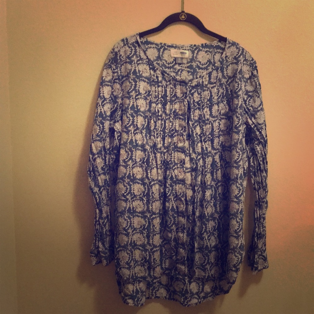 Floral tunic shirt